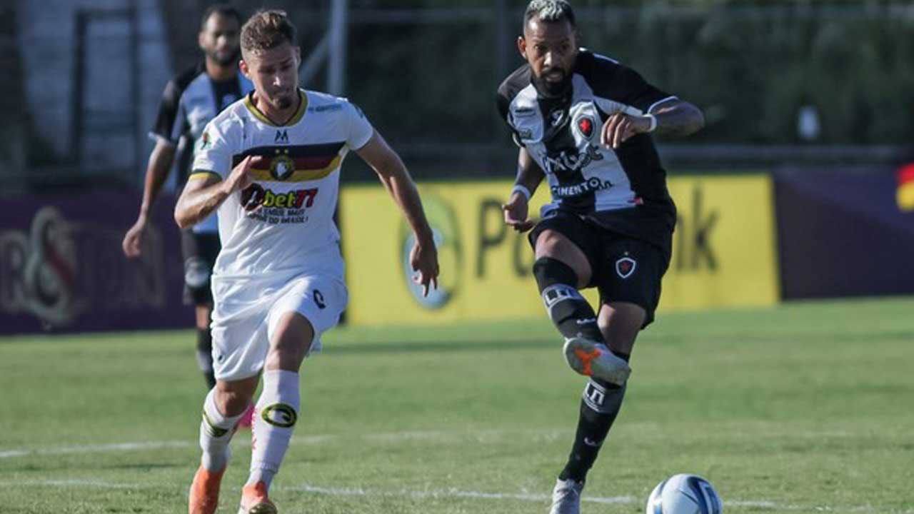 Em partida equilibrada, Globo FC e Botafogo-PB ficam no empate na Copa do Nordeste