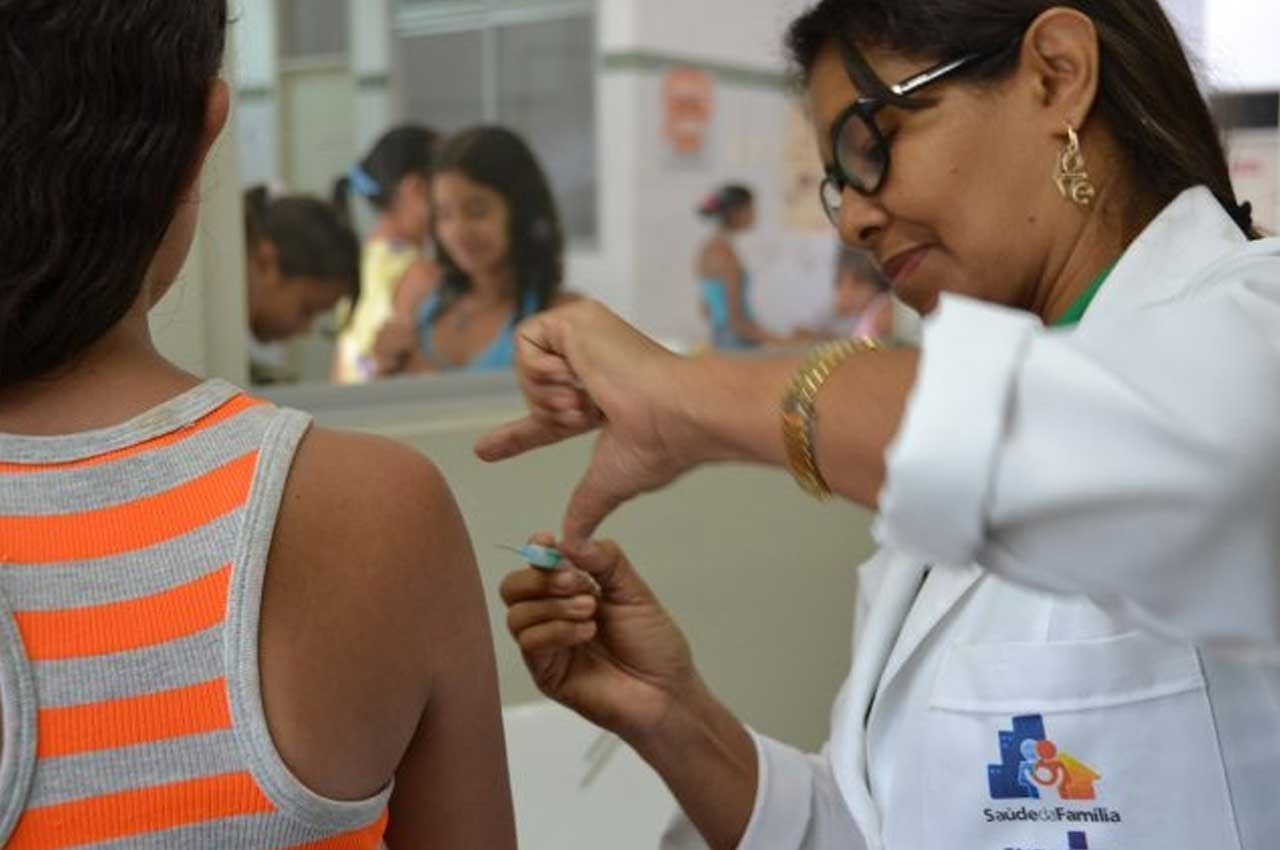 Vacinação contra HPV— Foto: Secom JP/Divulgação