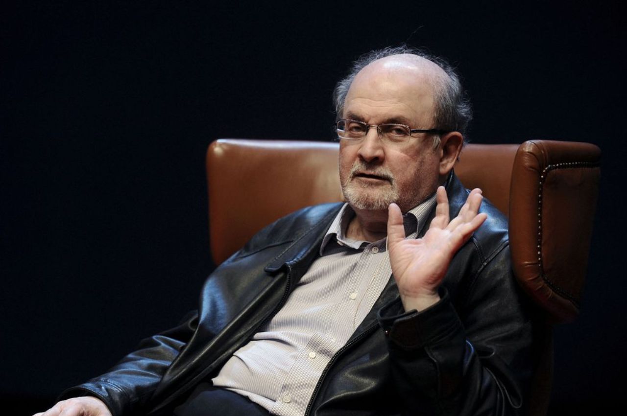 Escritor Salman Rushdie foto----REUTERS/Eloy Alonso