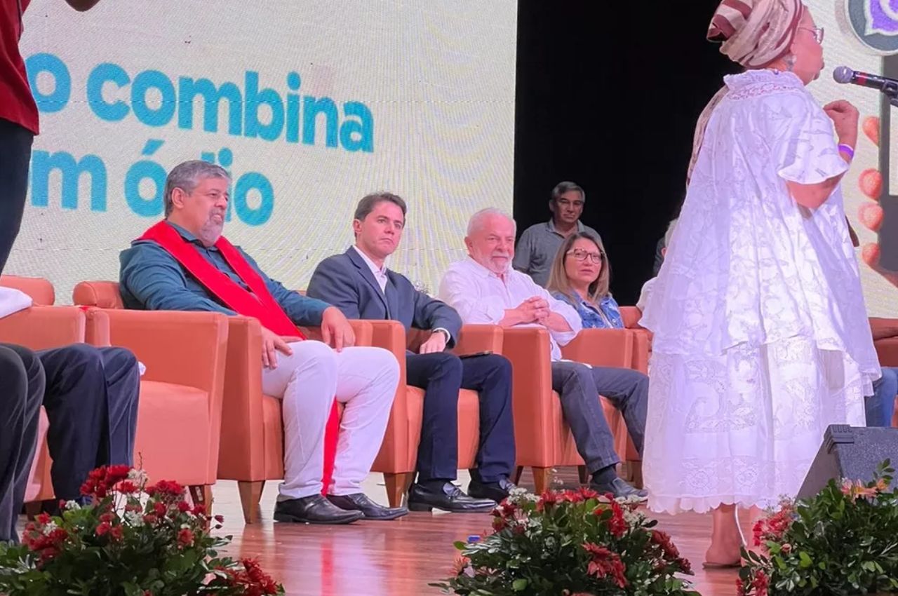 Lula em ato sobre diversidade religiosa em Campina Grande  Foto-- Gabriel Costa