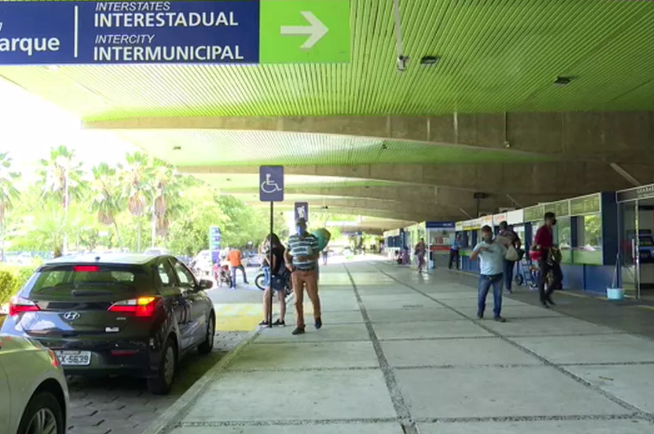 Terminal de Rodoviária de João Pessoa foto--Reprodução/TV Cabo Branco