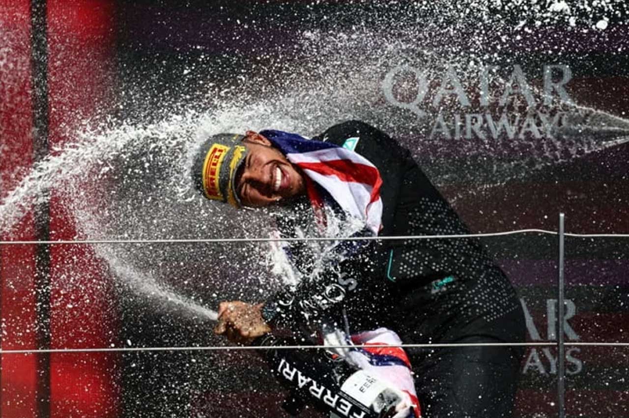 Hamilton quebra jejum e vence GP da Inglaterra