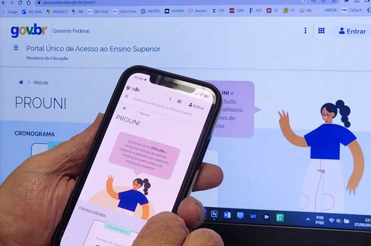 Inscrições do Prouni para o segundo semestre começam nesta terça-feira (23)