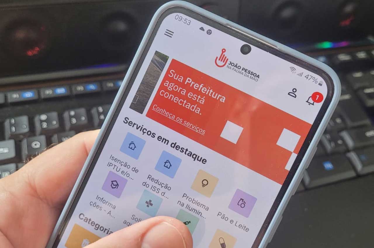 População pode solicitar exames e cirurgias por meio do aplicativo João Pessoa na Palma da Mão